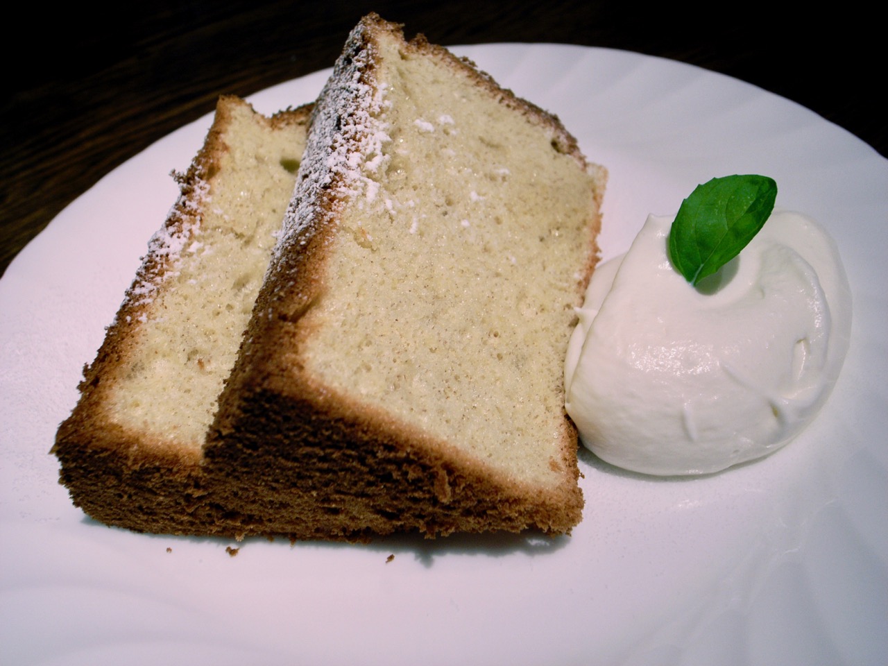 シフォンケーキ(バナナ)