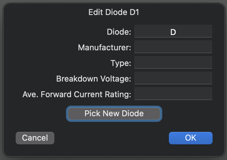 LEDのパラメータを編集したいが……